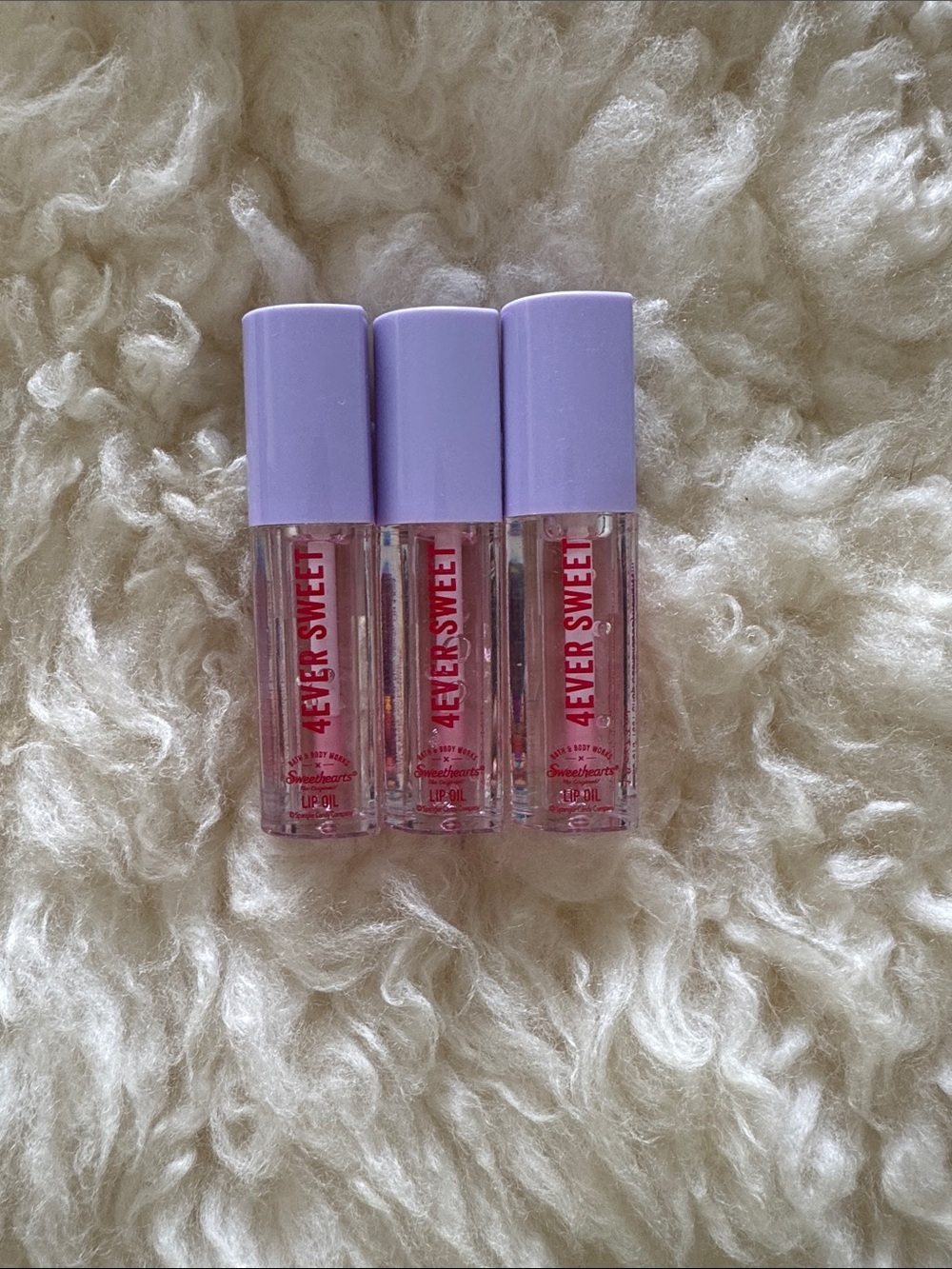 New BBW x Sweethearts 4Ever Sweet Moisturizing Lip Oils